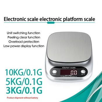 10kg/5kg/3 kg/1g LCD Elektroninės Virtuvės Svarstyklės Buitinės Balanso maisto ruošimo Priemonės Priemonė Nerūdijančio Plieno Skaitmeninis Svėrimo Maisto masto