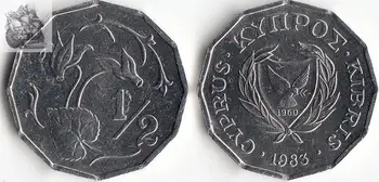 Kipras 1/2 Centų Moneta Europa Naujos Originalios Monetos Unc Atminimo Edition Realių Retų Es Atsitiktiniai Metų