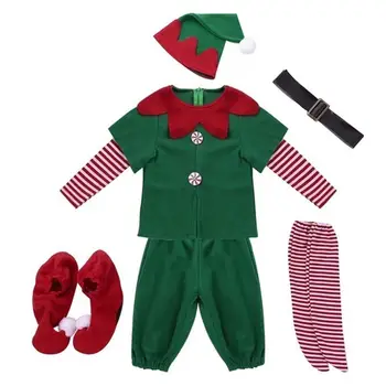 Vaikai Berniukai Žiemos Kalėdų Sleepwear Drabužiai Vaikams Kalėdų Iš Tėvų-vaikų, Vaikų Senelis Kūdikiui Nustatyti Drabužių Nustatyti Vaikų G M0R8