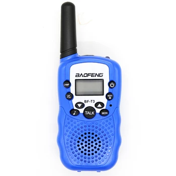 2vnt/set vaikų walkie talkie vaikai radijas mini žaislai baofeng BF-T3 vaikams, vaikas, gimtadienio dovana BFT3 Kalėdų dovanos BF T3