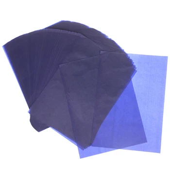 100vnt mėlyna A4 kopija anglies popieriaus daugkartinio naudojimo įskaitomas sekimo tapyba priedai