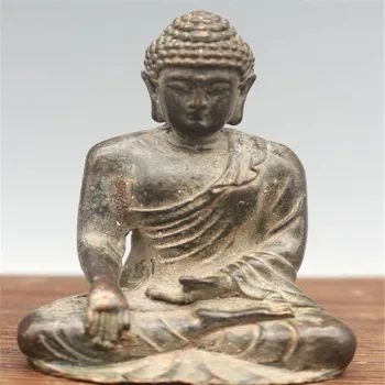 Rinkti vario Budos statula, Sakyamuni papuošalai, sėdi statulos ir mažų Shami Buda papuošalai