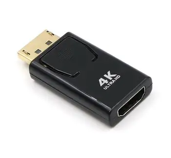 4K DisplayPort į HDMI Adapteris Keitiklis Display Port Male DP HDMI Moterų HD TV Kabelis, Adapteris, Vaizdo Garso PC TELEVIZIJA Projektorius