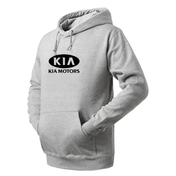 Naujas Mados KIA logotipas Prekės ženklo Spausdinti Sportinę Hoodies Vyrų Palaidinukė Vyrų Gobtuvu Megztinis Bliuzono drabužiai