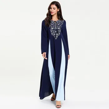 Abayas moterų musulmonų ilgai abaja gražus musulmonų suknelės Artimųjų Rytų Ilga Suknelė Elegantiškas Megztinis Y525