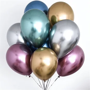 10vnt 12 colių smiley veido Banga taško agatas metalo įvairių lateksiniai balionai Vestuvių, Gimtadienio Balionas Prekes Vaikams Dovanų žaislas