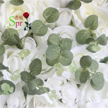 SPR Gamyklos tiekimo dirbtinės gėlės vestuvių aukštos kokybės gražus gėlių sienos gabalus gėlių sienelė