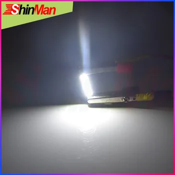 ShinMan 10x 4014 Girlianda C5W LED B6 LED Šviesos AUTO Automobilis makiažo veidrodėliai žibintai, Saulės skydelis lempos šviesos Skaitymo Šviesos Kupolas Šviesos