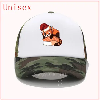 Raudona Panda Lašišos Suši Kalėdų criss cross plaukai surišti į uodegą skrybėlę saulės skydelis skrybėlę Naujas Dizainas Naujausią populiarumas Mados Atsitiktinis Naujo Tipo