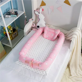 Kūdikis nešiojamas lova lova nuimamas ir galima skalbti kūdikių atskirai lova naujagimiui bionic lova visiškai nuimamas dizainas