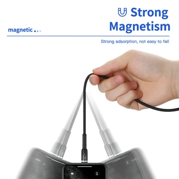 Įkrovimo Kabelis 5A Magnetinio Laidą 