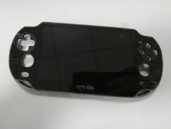 Naujas OLED Black LCD Ekranu, skirtas PS Vita 1000 PSV1000 PSV 1000 su Jutiklinio Ekrano Skaitmeninis Surinkti su karkasu