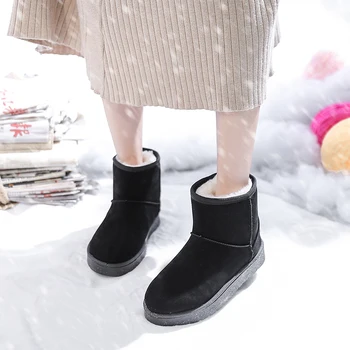 Žieminiai batai moterims, platforminiai batai moterims 2020 batai moteriška moterų batai pliušinis šiltas batai bateliai moteris, ponios sniego batai