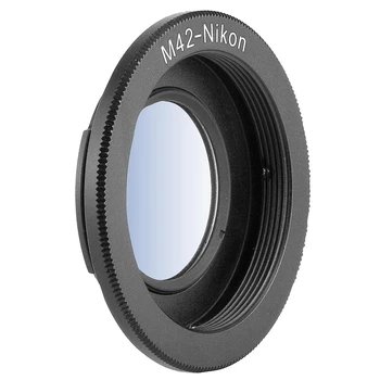 M42 42mm objektyvas mount adapteris Nikon D3100 D3000 D5000 Infinity fokusavimo DC305