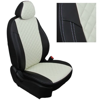 Dėl Mazda 6 SD/HB C 2007-2012 гв. Mados sėdynės padengti iš экокожи автоплот rhombus ekokozha