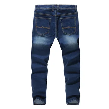 2020 vyrų naujas mados didelis dydis 44 46 48 džinsai aukštos kokybės medvilnės prarasti džinsinio audinio kelnės anti-theft užtrauktukas pavasario ženklo džinsus