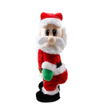 Susukti Klubo Elektros Santa Claus Pav Lėlės Twerking Dainavimo Ornamentu Atostogų Dovanos, Kalėdų Papuošalų, Namų Vaikams, Žaislai
