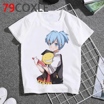 žmogžudystė klasėje paauglių vaikų enfant marškinėlius alt vasaros anime mielas dziecko drabužius marškinėlius paauglių