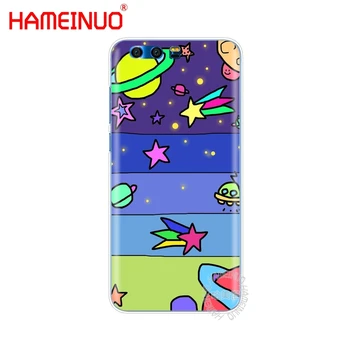 HAMEINUO gary tonge kosmoso planetų, žvaigždžių mobilųjį telefoną Padengti Atveju Huawei Honor 4A 5A 6A 6C 6X 8 9 NOVA PLUS LITE