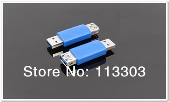 100vnt USB 3.0 Vyrų ir Moterų Adapteris Vyrų ir Moterų Jungtis Extender Pratęsimo Skaičiuoklė