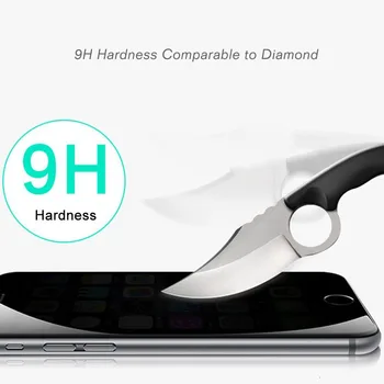 11 pro Visiškai Padengti Privatus Screen Protector, iPhone X XS MAX XR Antispy Grūdintas Stiklas 