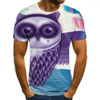 2020 vėliau kaip gyvūnų 3D atspausdintas T-shirt cool juokinga T-shirt vyrai trumparankoviai vasaros marškinėliai mados T-shirt dydis 110-6XL XL