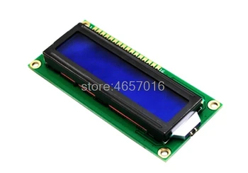 1PCS LCD1602 1602 modulis Mėlynas ekranas 16x2 Simbolių LCD Ekranas Modulis HD44780 Valdytojas mėlynos lempos