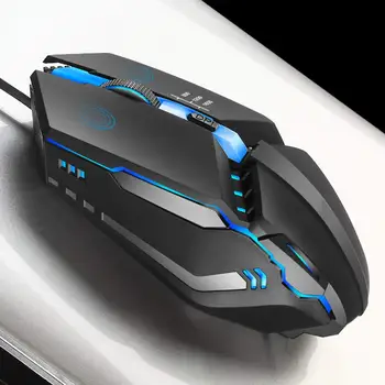 Optinis professional gaming pele su 7 ryškių spalvų LED apšvietimu ir ergonomikos dizaino LOL CS