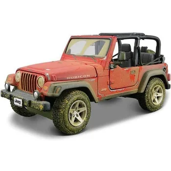 Maisto 1:27 Jeep Wrangler Rubicon Diecast Modelio Automobilių Žaislas Naujas, Box Nemokamas Pristatymas