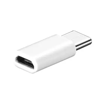 2019 Skaitmeninis Universalus 1PC USB-C Tipo-C Micro USB Duomenų Įkrovimo Adapteris Oneplus 3 Galios Įkroviklio Jungtis Didmeninė Balta