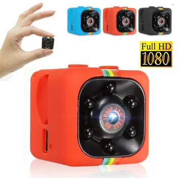 Naujausias SQ11 Mini kamera HD 1080P vaizdo Kamera Naktinio Matymo Mini Kamera Veiksmų Kameros DV Vaizdo Diktofonas, Micro Saugos Kameros