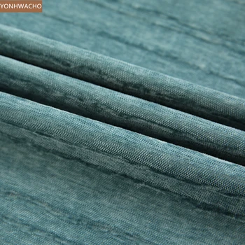 Custom užuolaidų Europos siuvinėjimo audinys prabanga kambarį šeniliniai mėlynos spalvos audinio, blackout užuolaidos valance tiulio skydelis C456