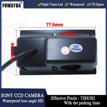 FUWAYDA CCD HD sony Automobilio galinio vaizdo kamera su 4.3