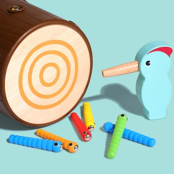 Kūdikių Žaislas Medinis netic Žvejybos Žaidimas Spalvų Pažinimo Ankstyvasis ugdymas Švietimo Žaislai