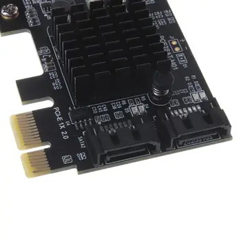 PCI-E, SATA 1X 4X 8X 16X Kortos PCI Express į SATA3.0 2-Port Išplėtimo Plokštę B95C