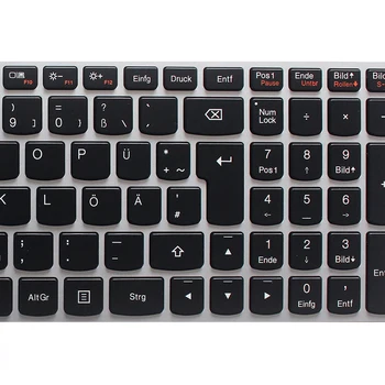 Naujas nešiojamas, vokietijos klaviatūra Lenovo IdeaPad 305-15 305-15IBD 305-15IBY 305-15IHW GR sidabro Klaviatūra su Apšvietimu