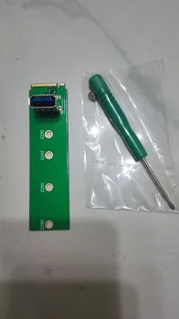 NGFF M. 2 USB Keitiklis Adapterio plokštę +Diskelių 4 Pin Molex Maitinimo Kabelis