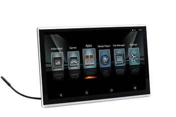 11.6-colių Android 9.0 2+16G automobilių pogalvių monitorius HD 1080P vaizdo touch ekranas WI-fi/Bluetooth/USB/SD/HDMI/FM MP5 vaizdo grotuvas