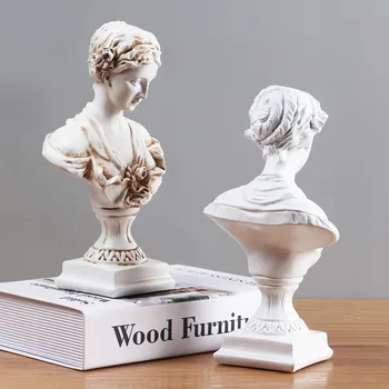 Naujas 2021 Kambario, Miegamojo Kambarį Dekoruoti Ornamentais Mini Mažosios Skulptūros Meno Nuotrauka Papuošalai Vaiskiai Balta Amatų Veneros Statula