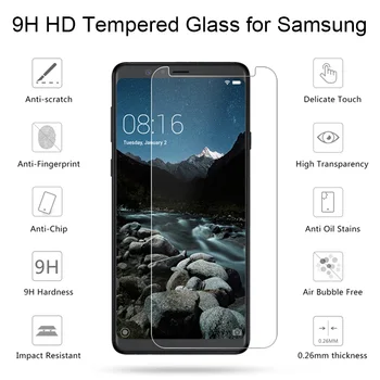 Grūdintas Stiklas Samsung Galaxy A8 2018 A530 A530f 2.5 D Screen Protector For Samsung Galaxy A8 2018 SM-a530F Apsaugos Flim