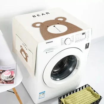 Šiaurės gyvūnų būgno skalbimo mašina, dulkių dangtelį medvilnės skalbiniai meno vieną durų šaldytuvas padengti vandeniui gali būti pritaikyti