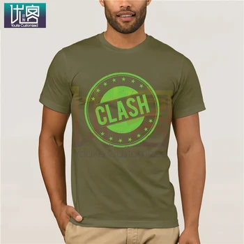 SUSIDŪRIMĄ logotipą, Žaliąja T-Shirt Spausdinti Marškinėliai, 100 Medvilnės Juokinga Trumpas Rankovės Negabaritinių Vyrų Marškinėlius Juokinga Tees Šukuotinės Medvilnės Marškinėliai