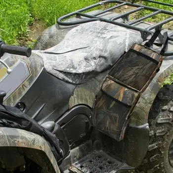 2vnt 600D Oxford ATV Sparnas Krepšiai ATV Bakas Balno Krepšiai, Krovinių Saugojimas Medžioklės Krepšys