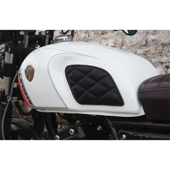 Odos retro motociklų apdailos kelio universalus priedai motociklo bako lipdukas, skirtas harley cafe racer ruda moto decal