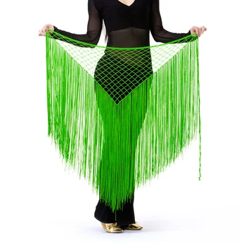 Naujoji Argentina tvarstis žaliasis stilius pilvo šokio juosmens grandinės pilvo šokis hip rankšluostį rankšluostį 13 spalvų undinė sėdmenų