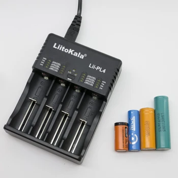 LiitoKala Lii-PL4 Baterijos Įkroviklio 18650 26650 21700 18350 16340 18500 10440 AA AAA), 3,7 V/3.2 V/1.2 V/ ličio baterijos NiMH