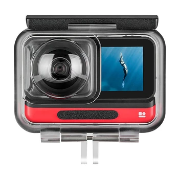 Už Insta360 VIENAS R 360 Panoraminis Fotoaparatas 40m po vandeniu Vandeniui Korpusas Apsauginį kiautą Atveju Veiksmų Fotoaparato Priedai