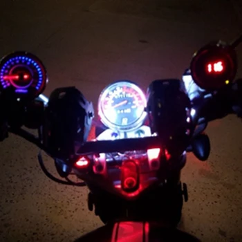 Skaitmeninių Elektroninių Indukcijos Ip65 Led Backlight Universalus Motociklas Speeeter Metrų Counter-13K Aps / min Poslinkio Matuoklis Tachometras