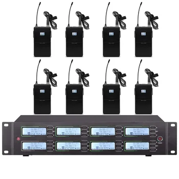 Profesionalių UHF bevielio mikrofono sistema konferencija mikrofonas, tinka didelių ir mažų konferencijų salėje mokyklos microphon