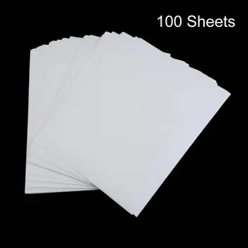100 VNT A4 Sublimacijos Spausdinimo Popieriaus, Poliesterio, Medvilnės Marškinėliai Geležies Perkėlimo Popierius Šilumos Perdavimo Spausdinimo Reikmenys